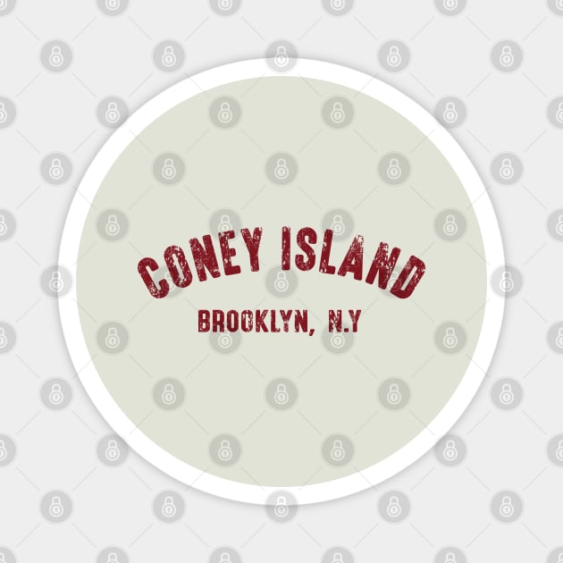 Vintage Coney Island Magnet by retropetrol